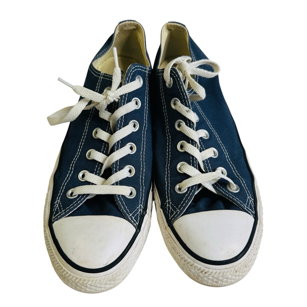 Converse Chuck Taylor All Star Low Top Navy Sneakers Men’s 8 / Women’s 10 - Picture 6 of 9